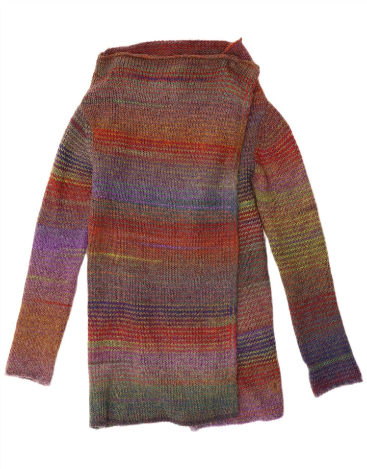Damski sweter rozpinany Marlboro Classics Longline UK 14 Średni wielokolorowy
