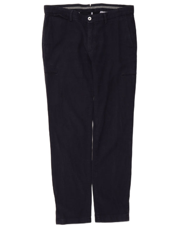 Męskie spodnie cargo Massimo Dutti EU 40 Medium W31 L29 Granatowe