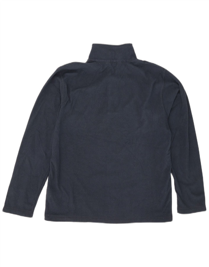 Męski sweter polarowy THE NORTH FACE z zamkiem błyskawicznym, średni granatowy poliester