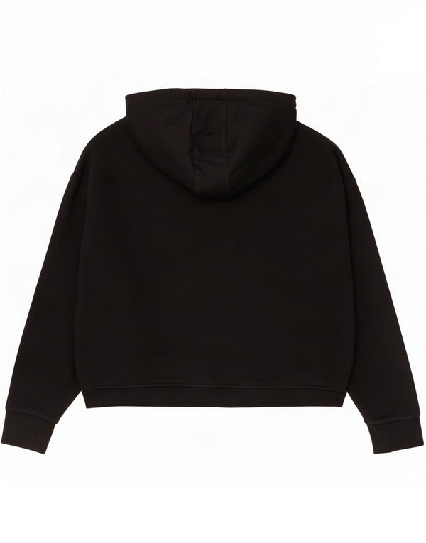 Damski sweter z kapturem Reebok o swobodnym kroju, UK 12/14 Średni czarny, bawełniany