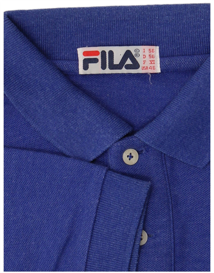Męska koszulka polo Fila IT 56 2XL niebieska