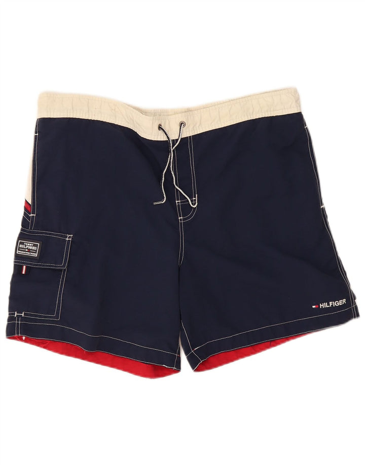Męskie spodenki kąpielowe Tommy Hilfiger Cargo, średni granatowy kolor