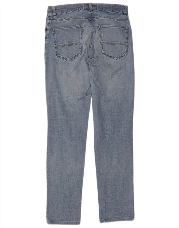 Damskie jeansy typu slim Trussardi W31 L32 Niebieski poliester
