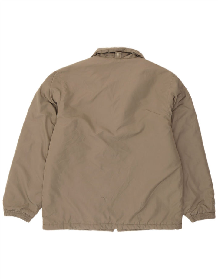 Męska ocieplana kurtka Kappa UK 40, duża, brązowa, poliamidowa