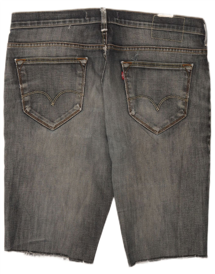 Męskie spodenki jeansowe Levi's 519 W38 XL Szara bawełna
