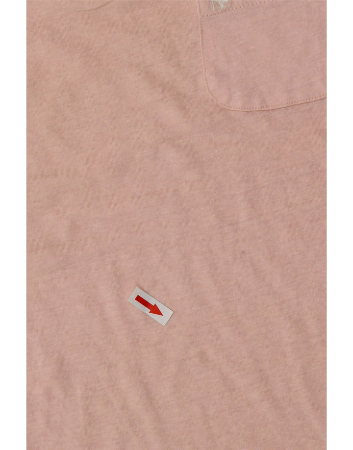 T-shirt damski Jack Wills Top UK 12, średni różowy poliester