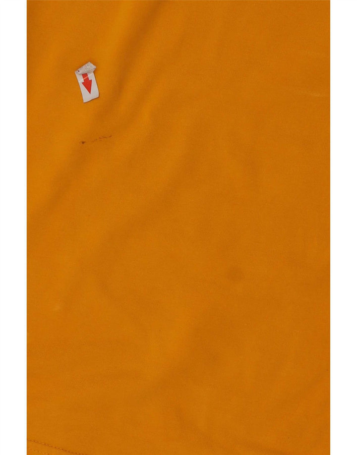 T-shirt męski Calvin Klein, mały, pomarańczowy, bawełniany