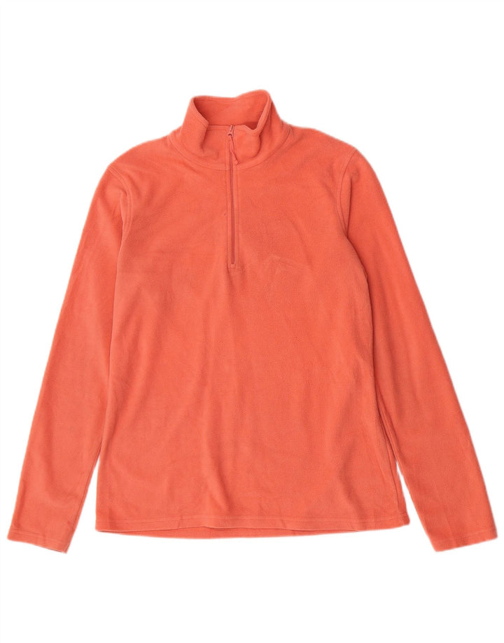Damski sweter polarowy Mountain Warehouse z zamkiem błyskawicznym, UK 14, średni róż