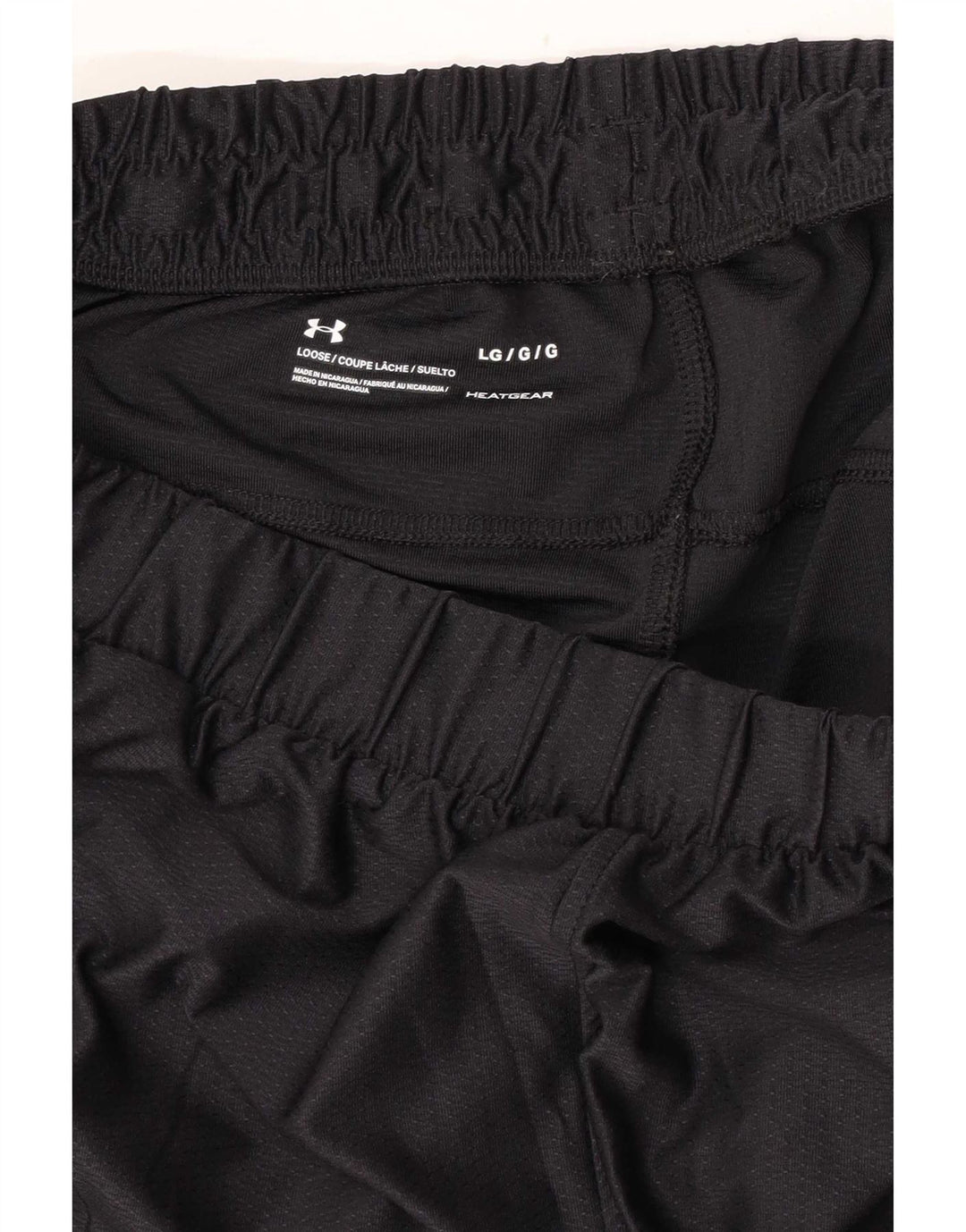 Męskie spodenki sportowe Under Armour, duże, czarne