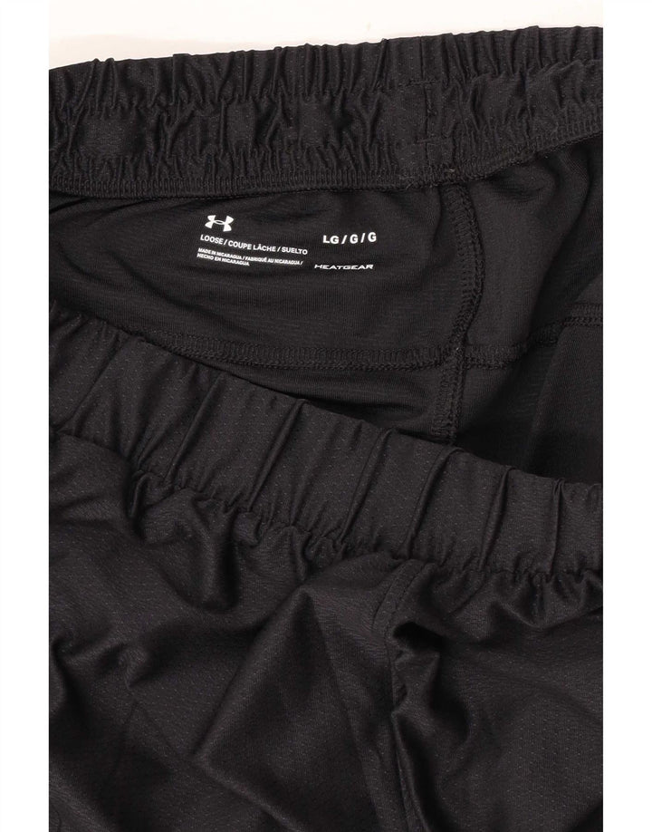 Męskie spodenki sportowe Under Armour, duże, czarne