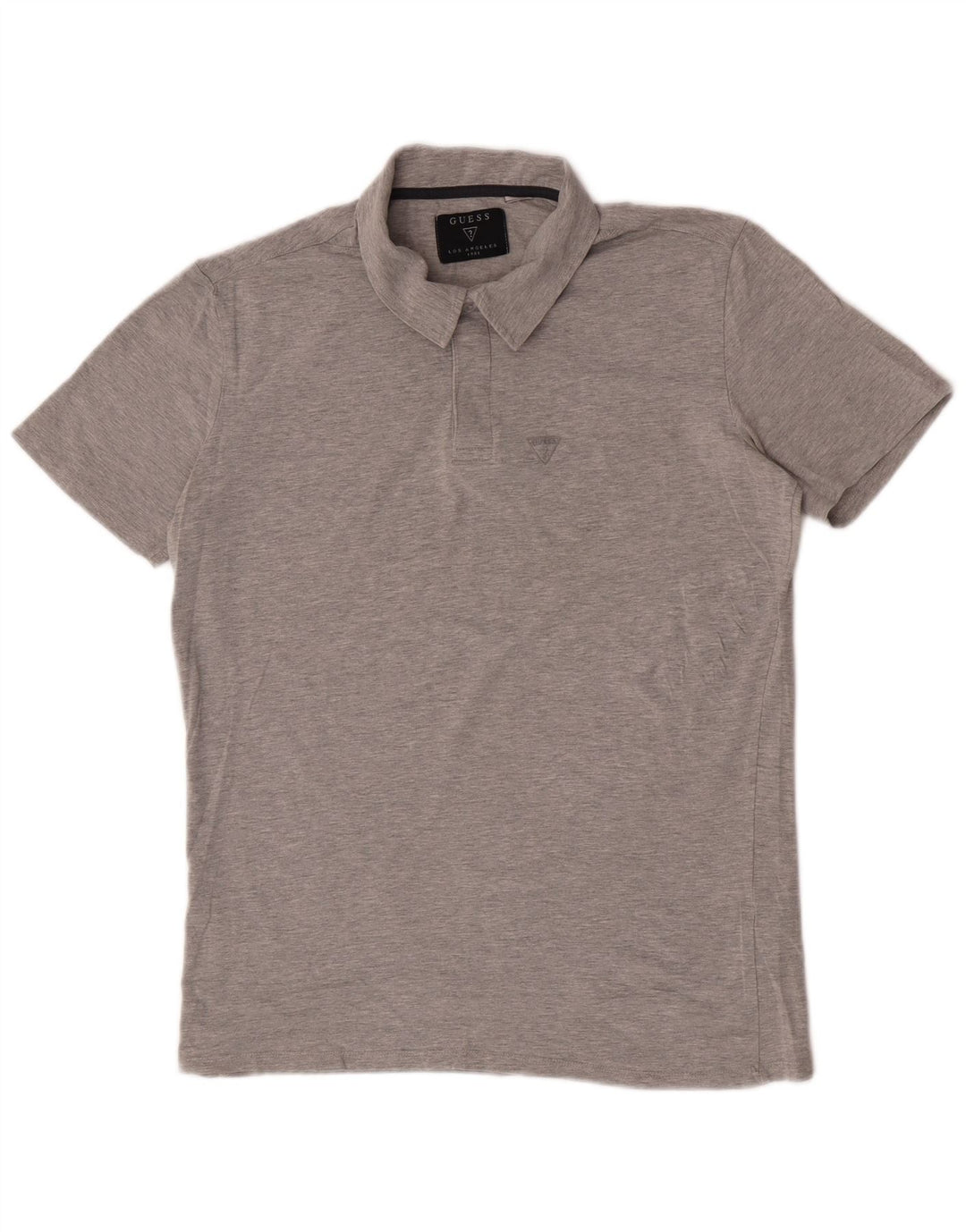 Męska koszulka polo Guess UK 42, duża, szara, bawełniana