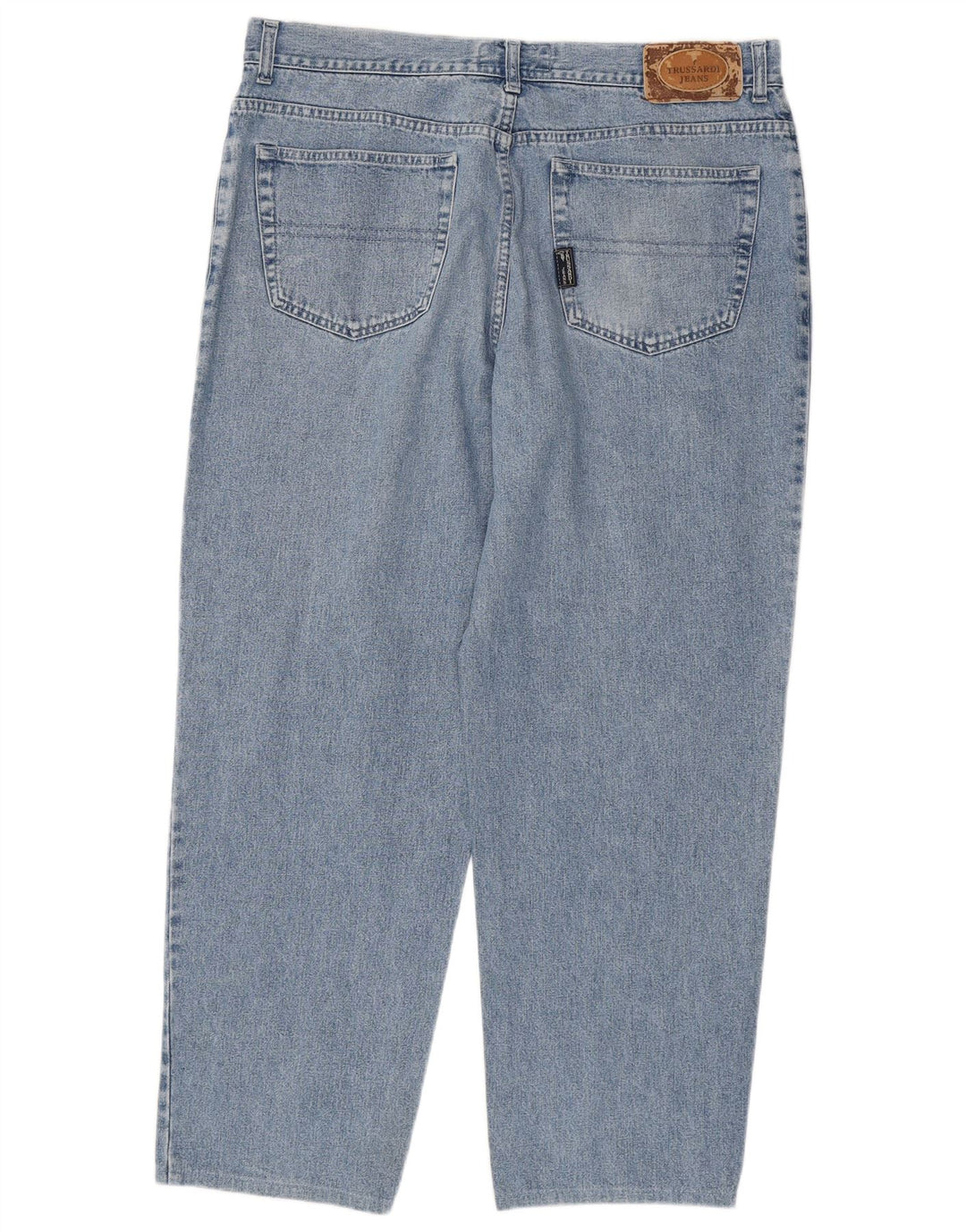 Męskie zwężane dżinsy TRUSSARDI IT 56 3XL W42 L31 Niebieskie bawełniane