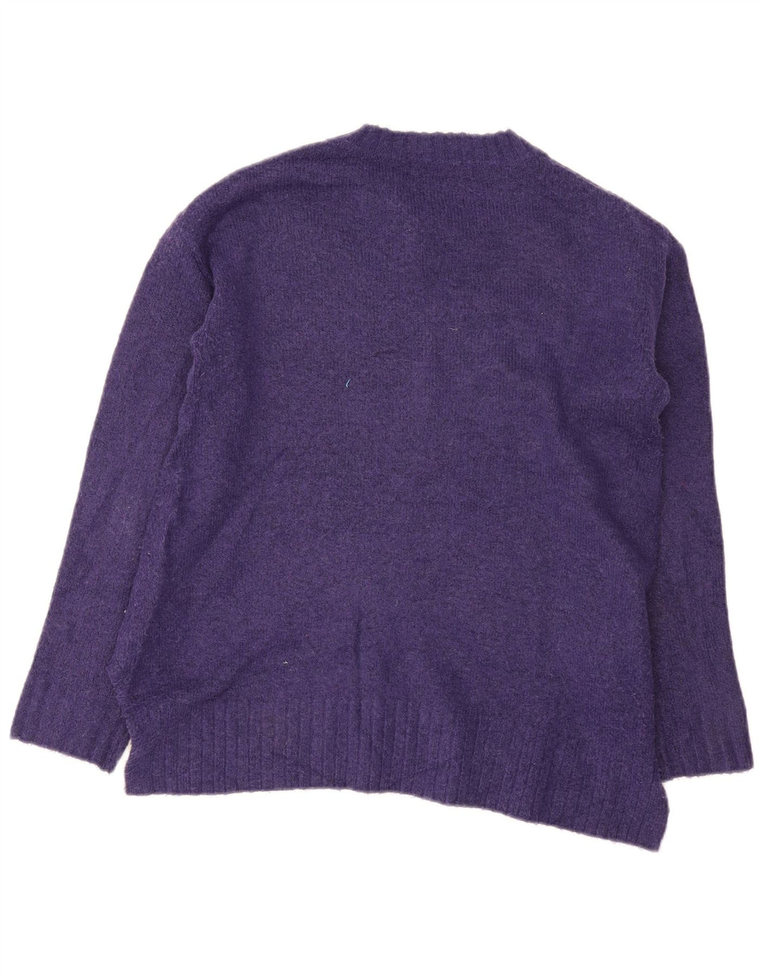 Sweter damski Marks & Spencer z okrągłym dekoltem, UK 10, mały fiolet