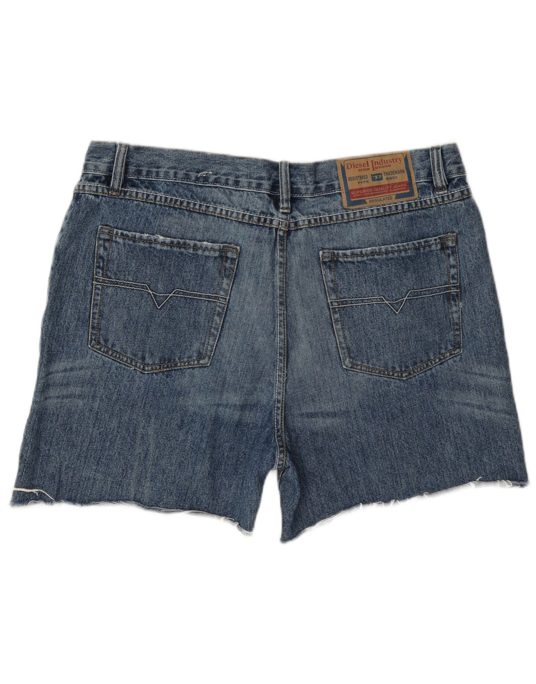 Męskie spodenki jeansowe Diesel w trudnej sytuacji W38 XL, niebieska bawełna