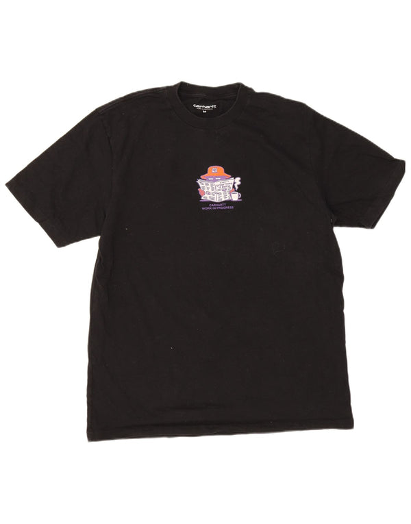 Męski T-shirt Carhartt z grafiką, średni czarny