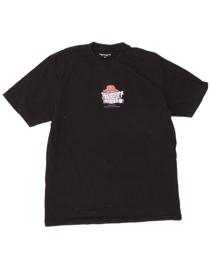 Męski T-shirt Carhartt z grafiką, średni czarny