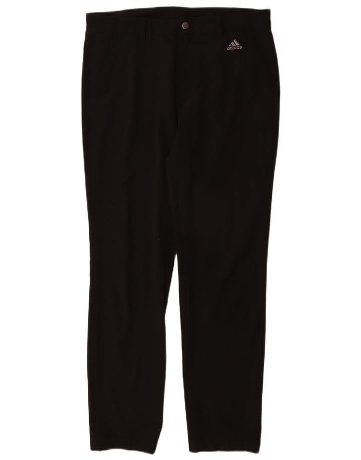 Spodnie damskie Adidas Slim Chino W32 L32 Czarny poliester