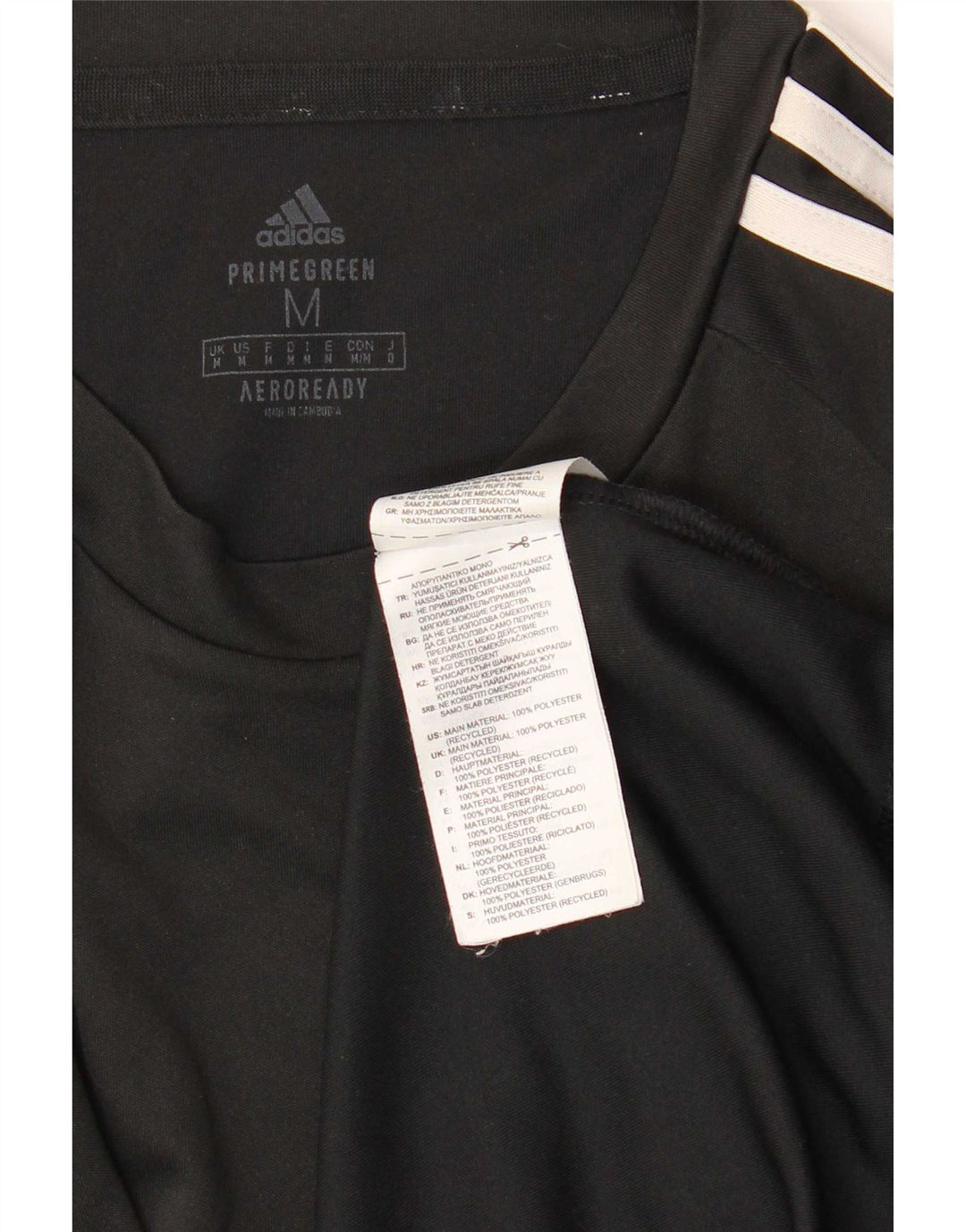 Męska koszulka Adidas Aeroready Top, średni czarny poliester