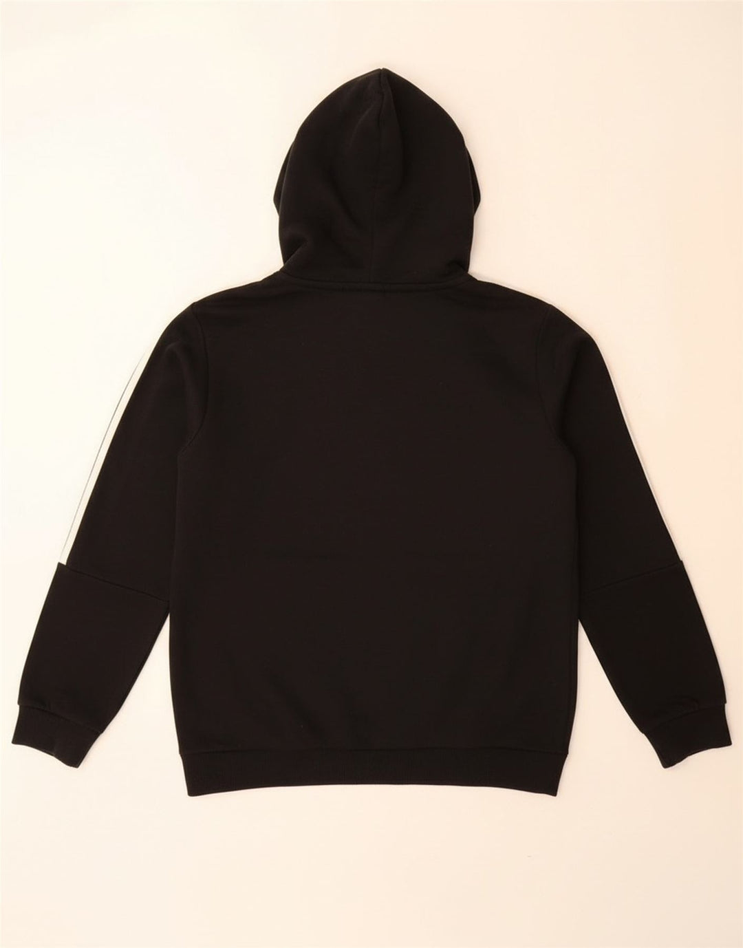 Męska bluza z kapturem Adidas, średnia czarna bawełna