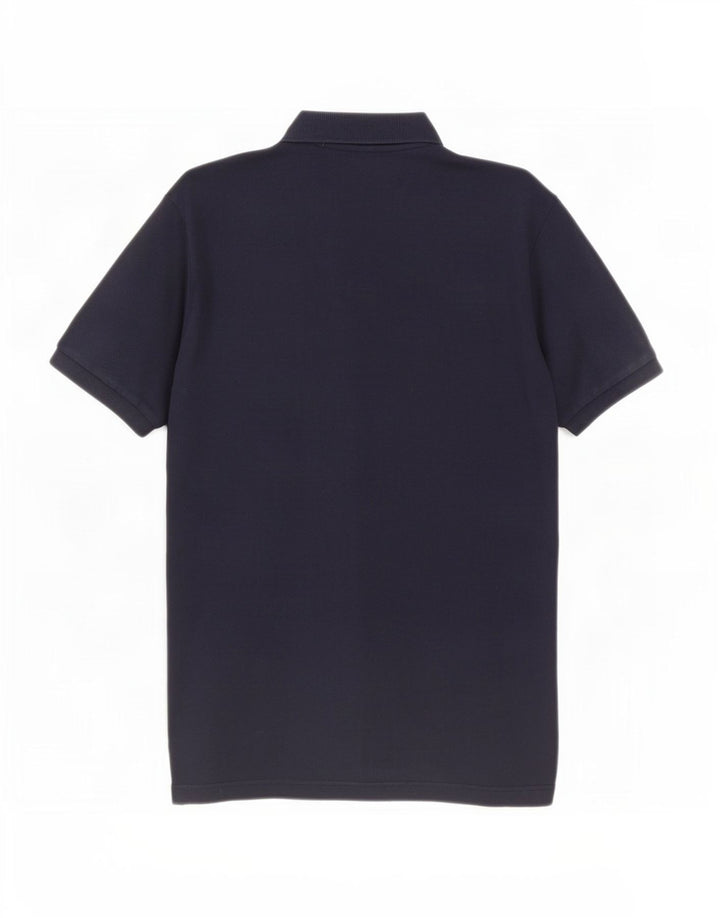 Męska koszulka polo Adidas, duża, granatowa, bawełniana