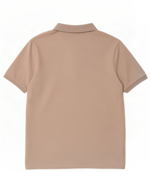 Męska koszulka polo Calvin Klein Slim Fit 2XL, beżowa, bawełniana