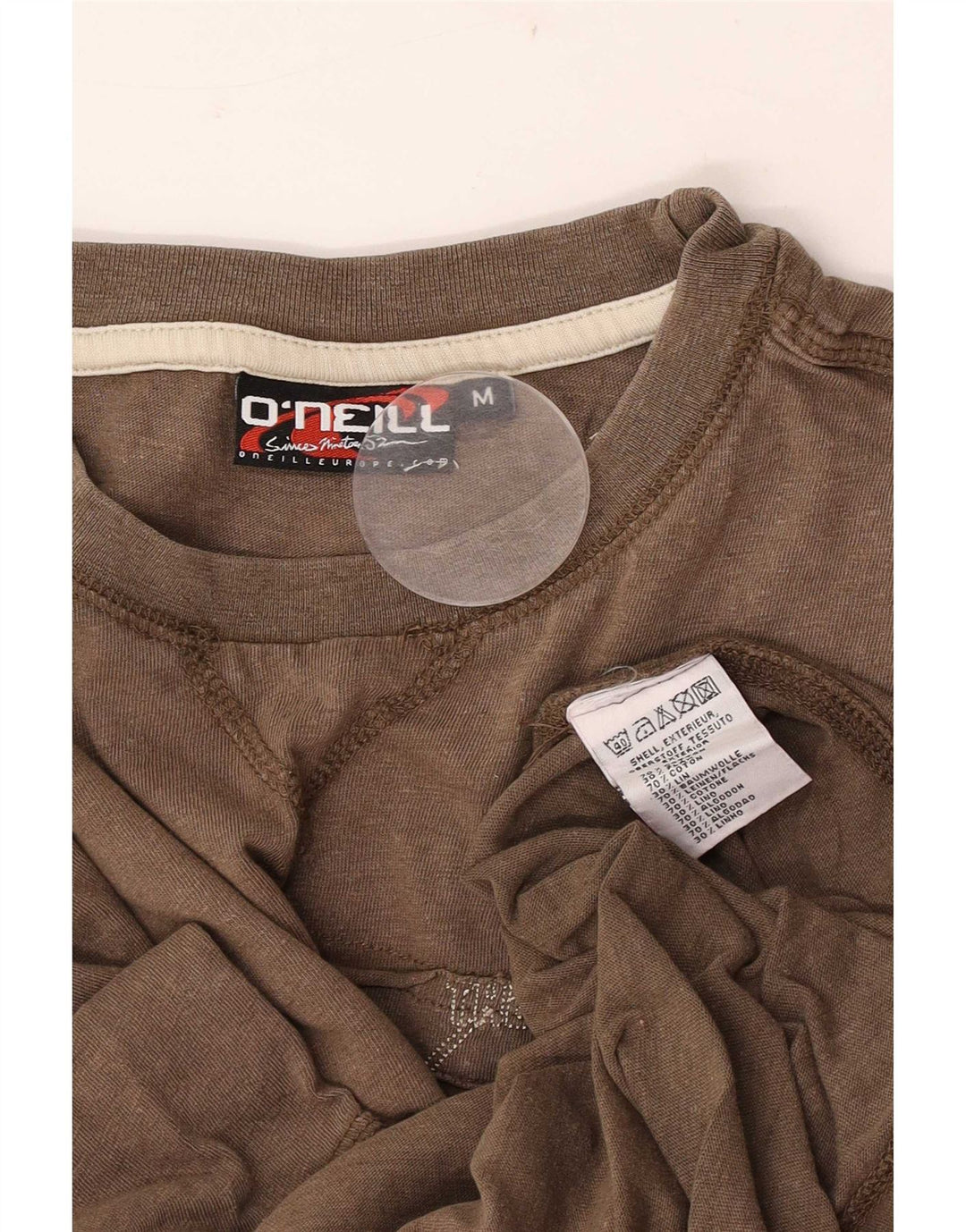 Męski T-shirt z grafiką O'Neill, średnioszary, bawełniany