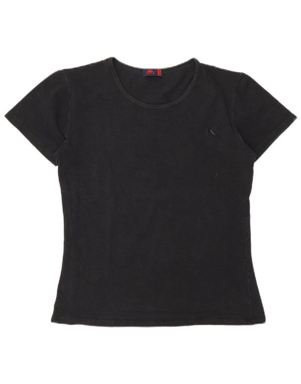T-shirt dziewczęcy Kappa Top 11-12 lat, duży, czarny