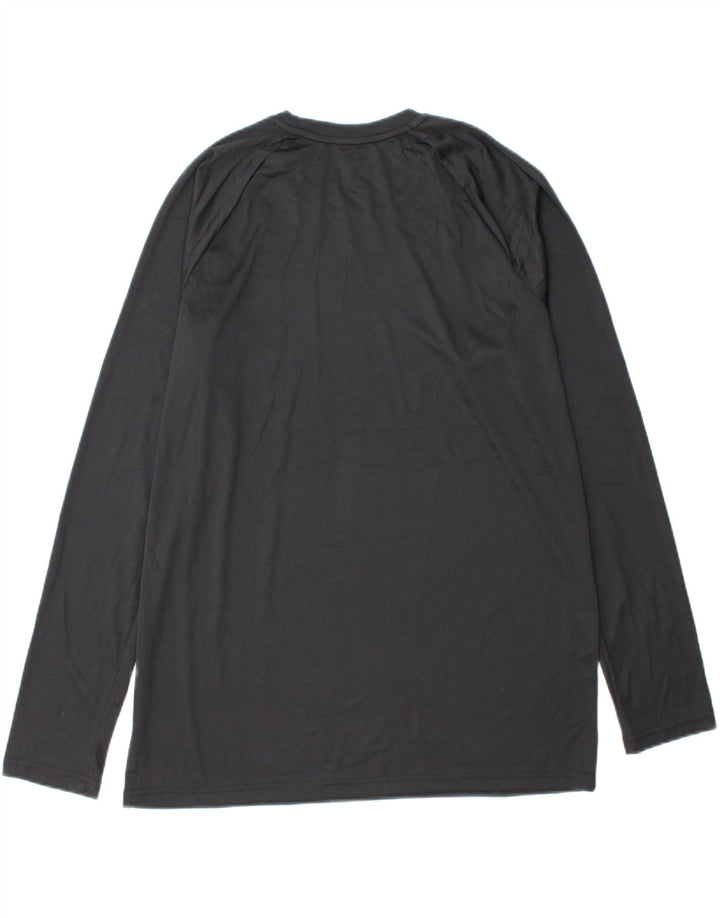 Męska koszulka NIKE Dri Fit z długim rękawem, duża, czarna