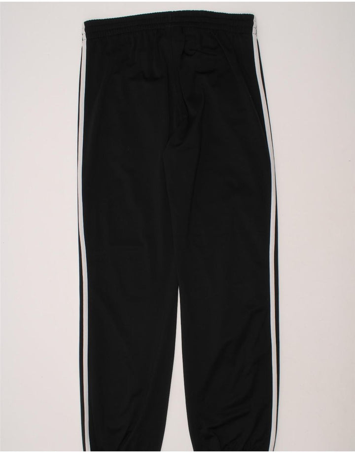 ADIDAS Boys Tracksuit Trousers Joggers 13-14 Years Black Polyester Vintage Adidas and Second-Hand Adidas from Messina Hembry 