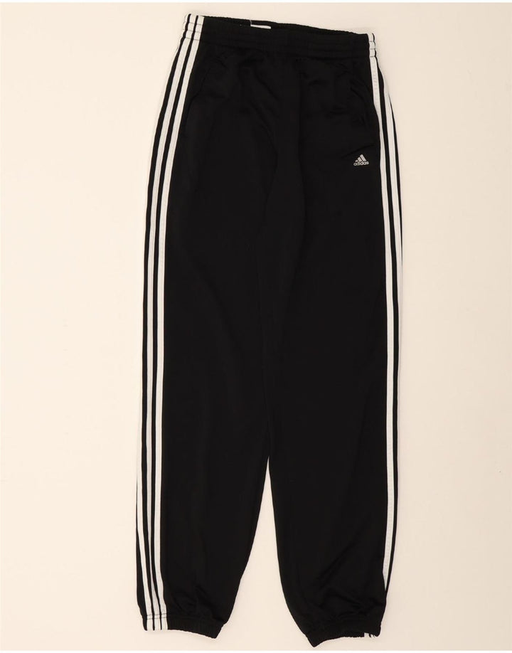 Chłopięce spodnie dresowe ADIDAS Joggery 15-16 lat Czarny poliester