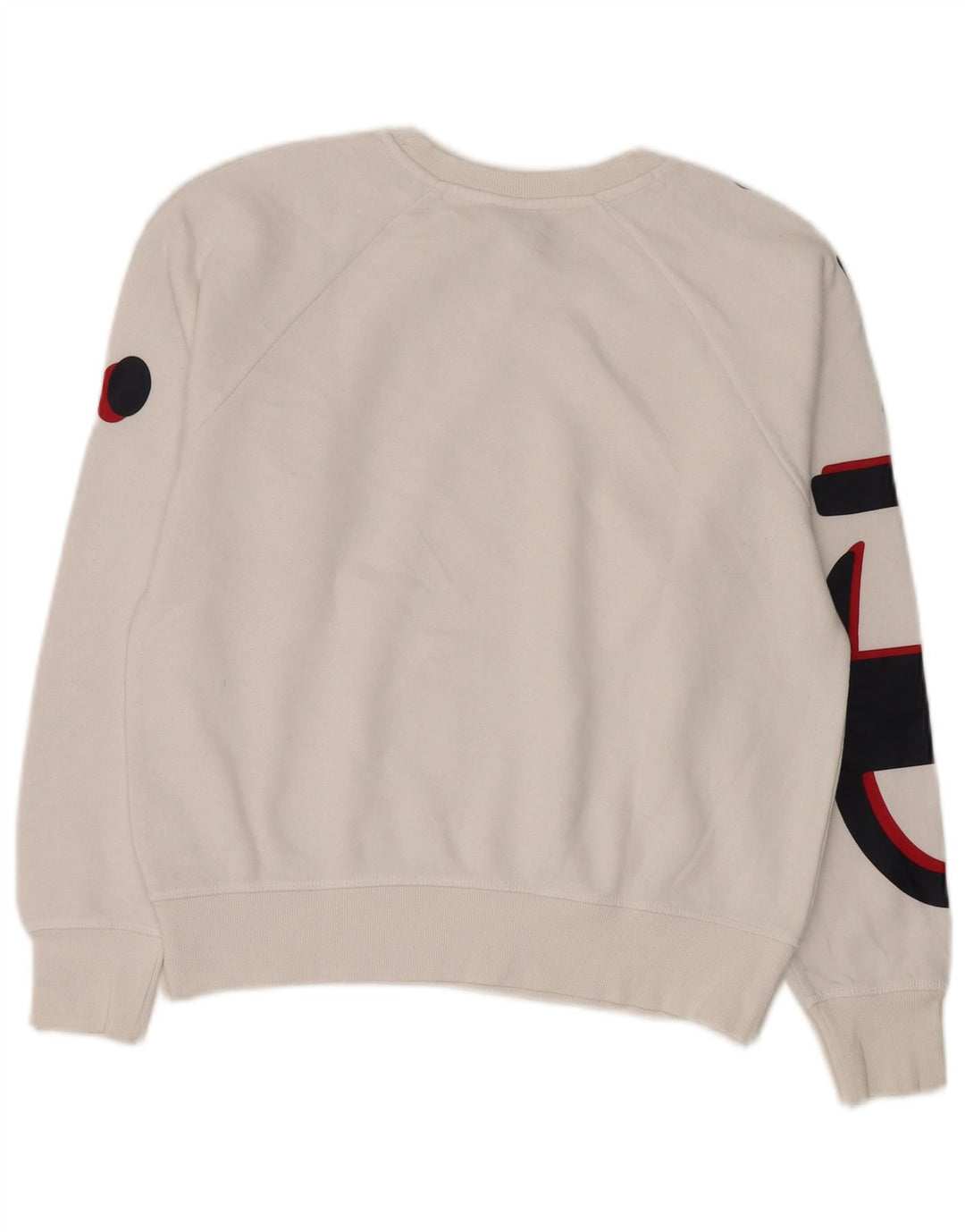 Damska bluza z kapturem Champion Oversize Graphic UK 10 Small White