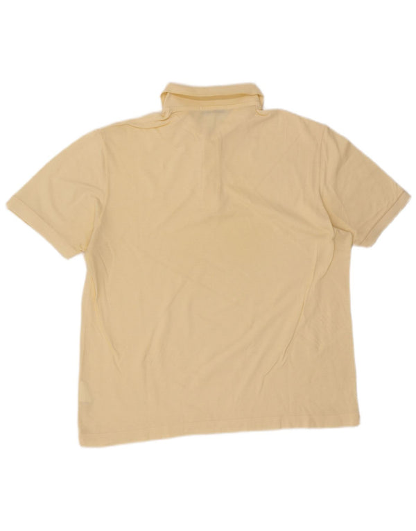 Męska koszulka polo Sergio Tacchini IT 50, średnia żółta bawełna