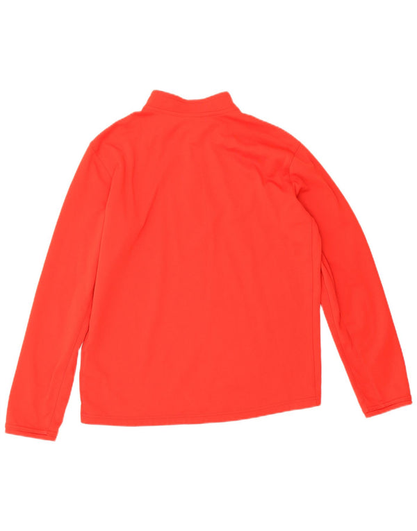 Chłopięcy dres Nike Dri Fit z zamkiem błyskawicznym na szyi, 13-14 lat XL, czerwony