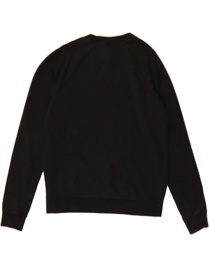 NIKE Womens Oversized Graphic Sweatshirt Jumper UK 10 Small Black Cotton Vintage Nike and Second-Hand Nike from Messina Hembry 