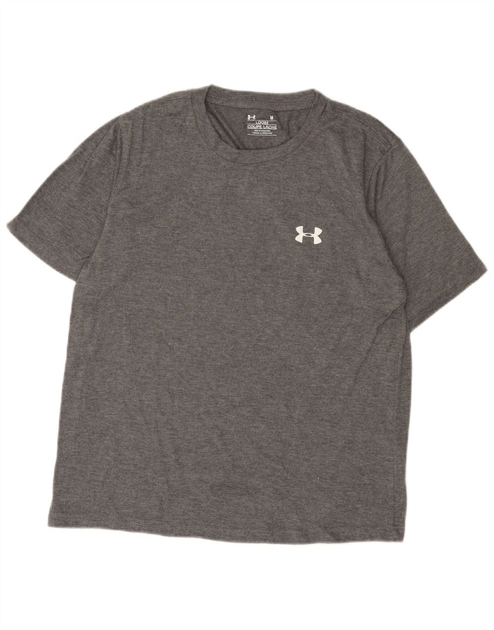 Męski t-shirt Under Armour, średni szary poliester
