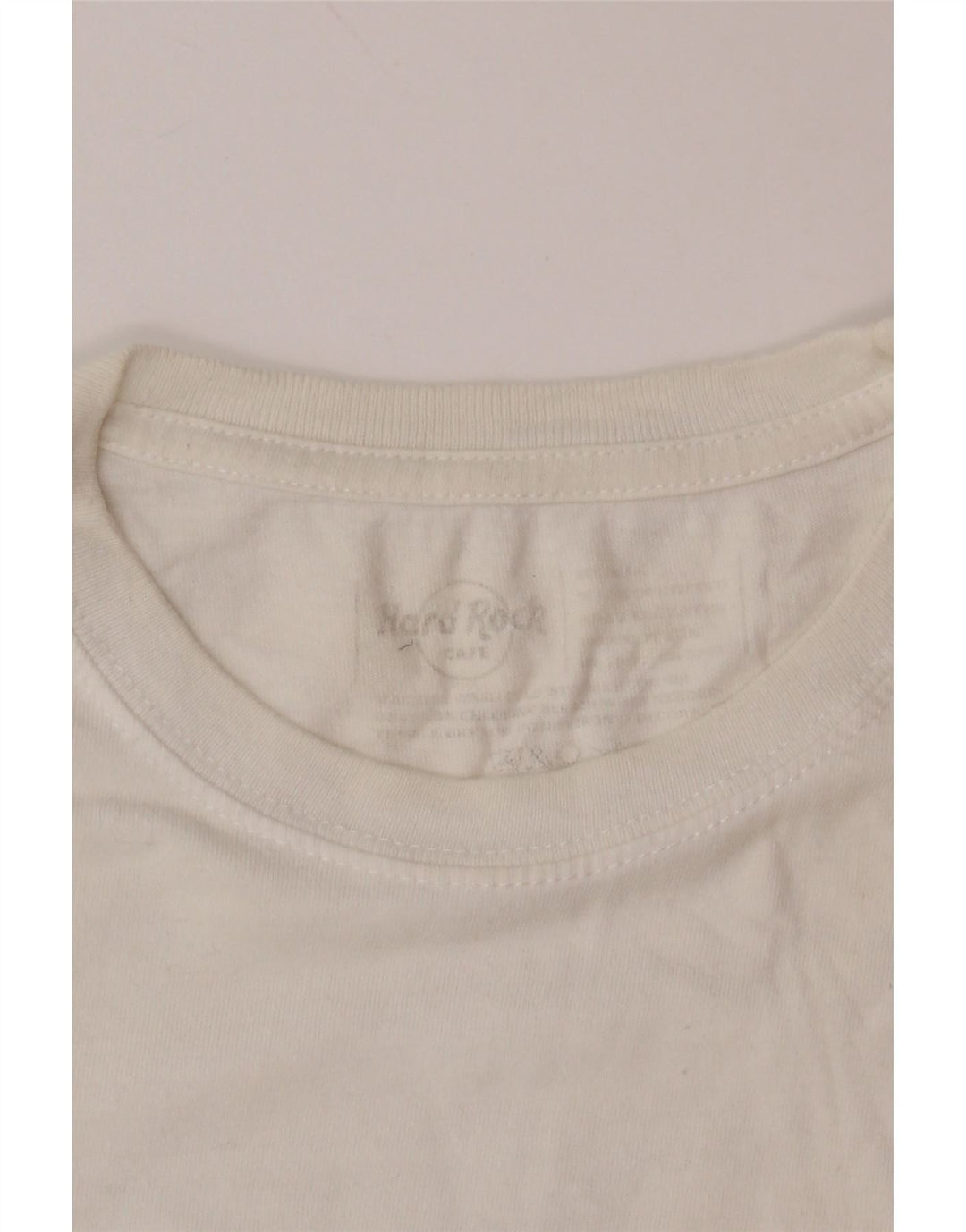 HARD ROCK CAFE Męski T-shirt z grafiką Florence, mały, biały wzór paisley