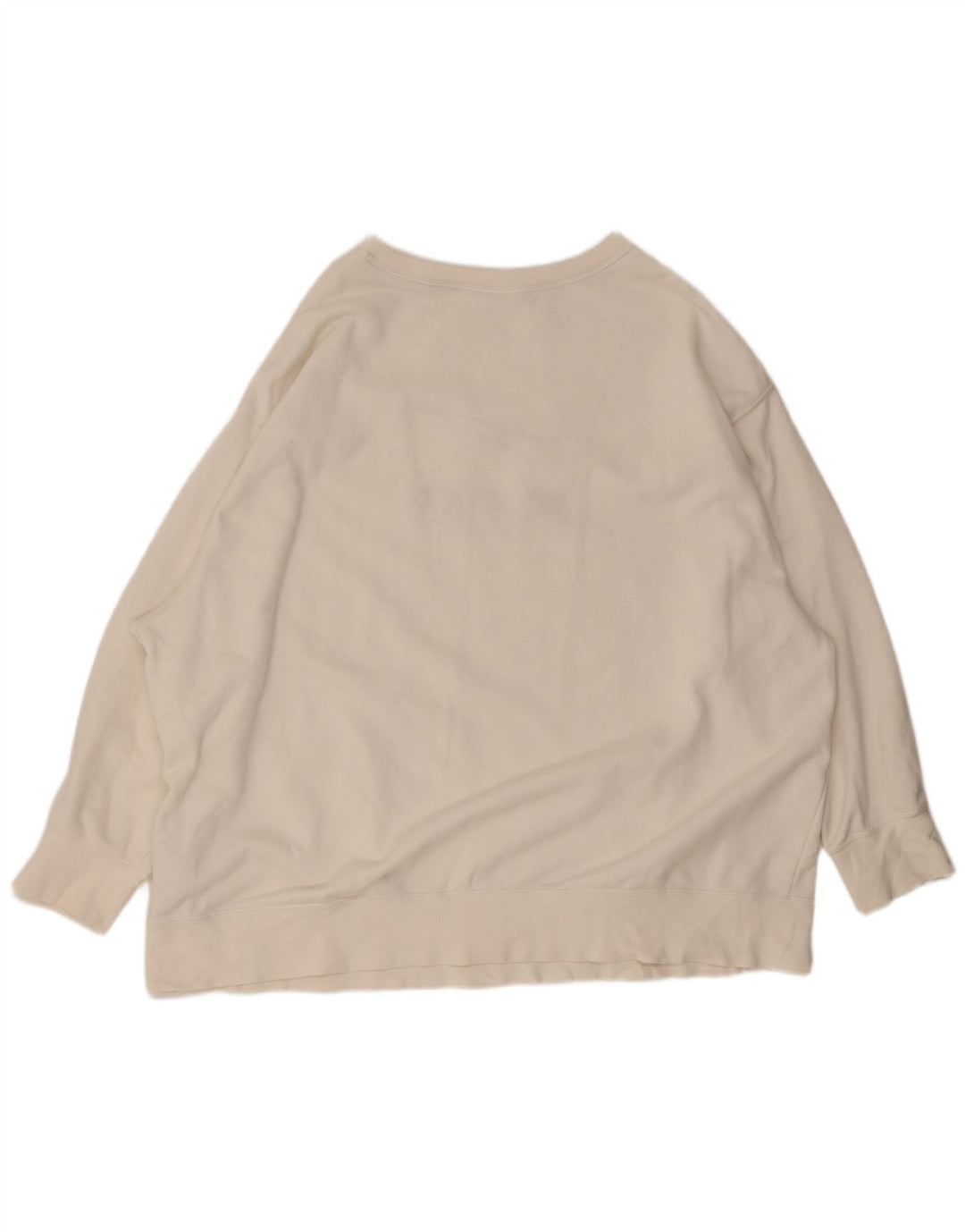 Męski sweter oversize z grafiką Nike, 3XL, biała bawełna