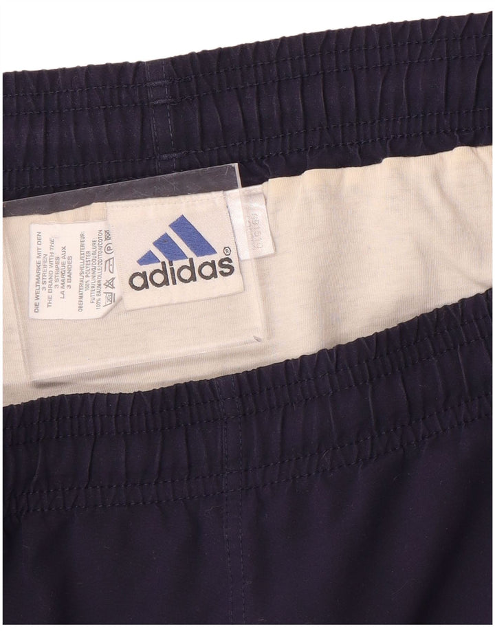 Męskie spodenki sportowe Adidas, duże, granatowe, z poliestru