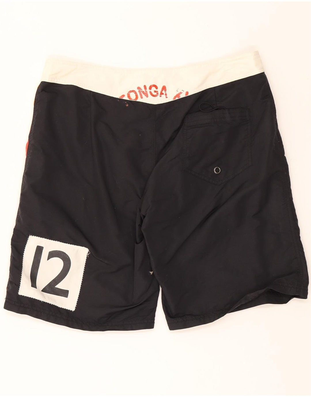 RRD Mens Graphic Swimming Shorts Large  Multicoloured Colourblock Vintage RRD and Second-Hand RRD from Messina Hembry 