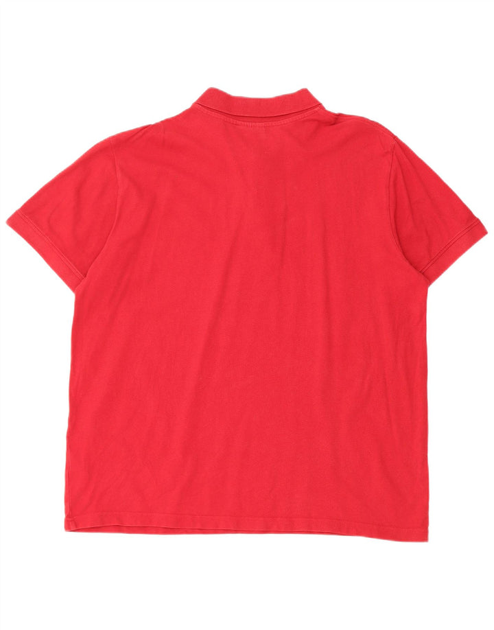 Męska koszulka polo KAPPA XL, czerwona, bawełniana