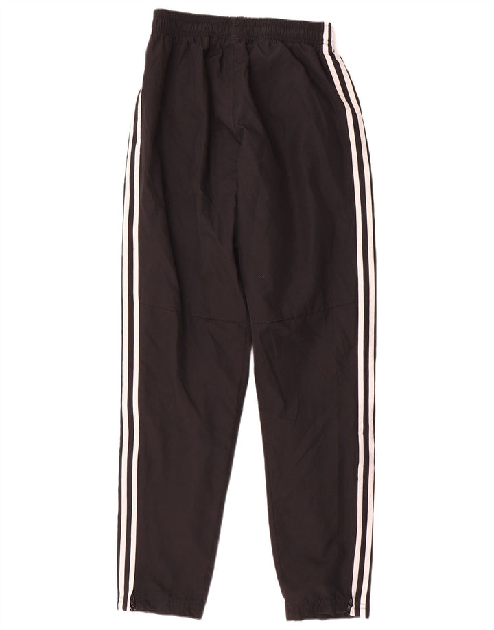 Męskie spodnie dresowe Adidas, małe, czarne, poliestrowe