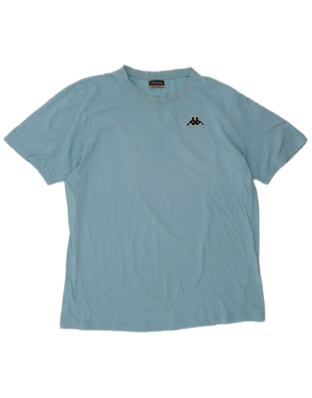 Męski T-shirt Kappa, duży, niebieski, bawełniany