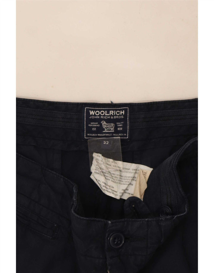 Męskie spodenki codzienne Woolrich W32 Średni granat