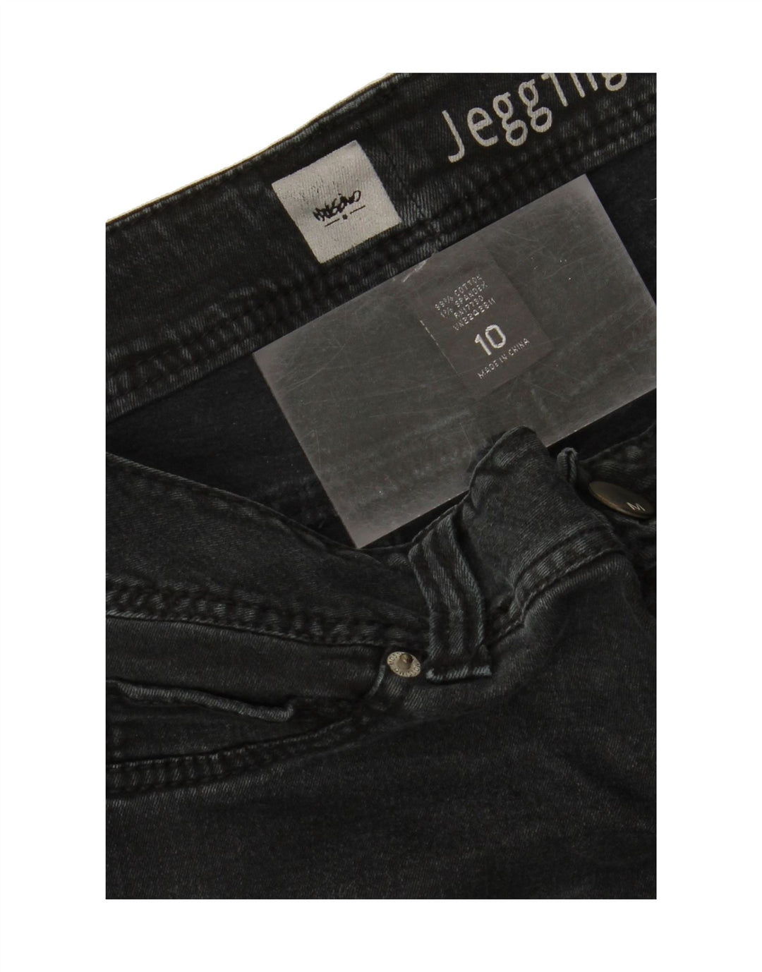 MOSSIMO Womens Jegging Jeans US 10 Large W34 L30 Grey Cotton Vintage Mossimo and Second-Hand Mossimo from Messina Hembry 