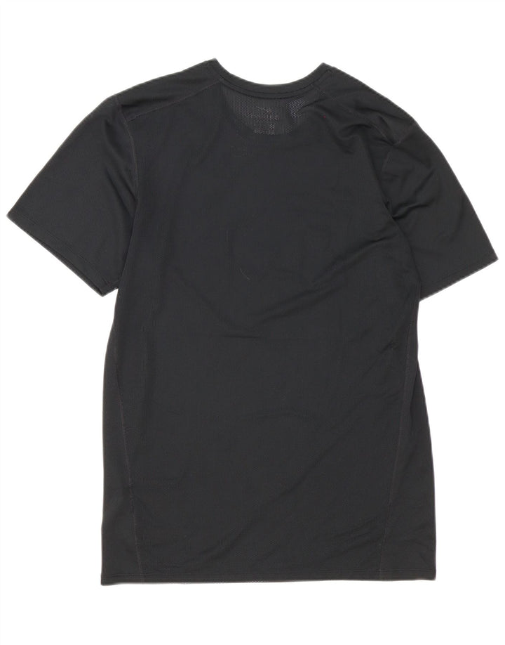 Męski T-shirt Nike Dri Fit, mały, czarny poliester