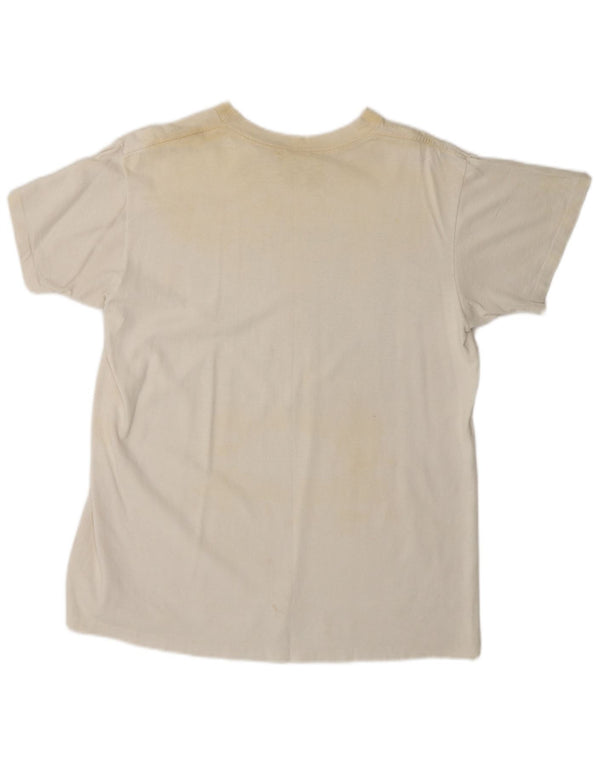 Nike Męskie Michael Jordan&Spike Lee Czy to buty? T-shirt Top Mały Biały