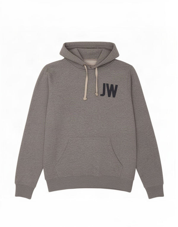 Damski sweter z kapturem Jack Wills, UK 10, mały, szary, bawełniany