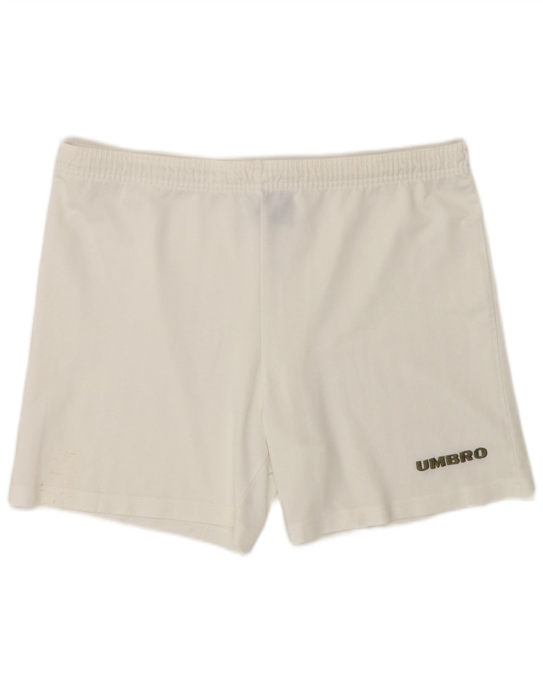 Męskie spodenki sportowe Umbro, duże, białe, poliestrowe