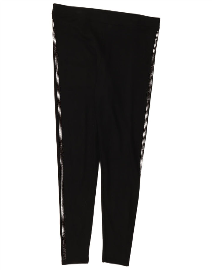 Legginsy damskie Marks & Spencer UK 18 XL, czarna wiskoza