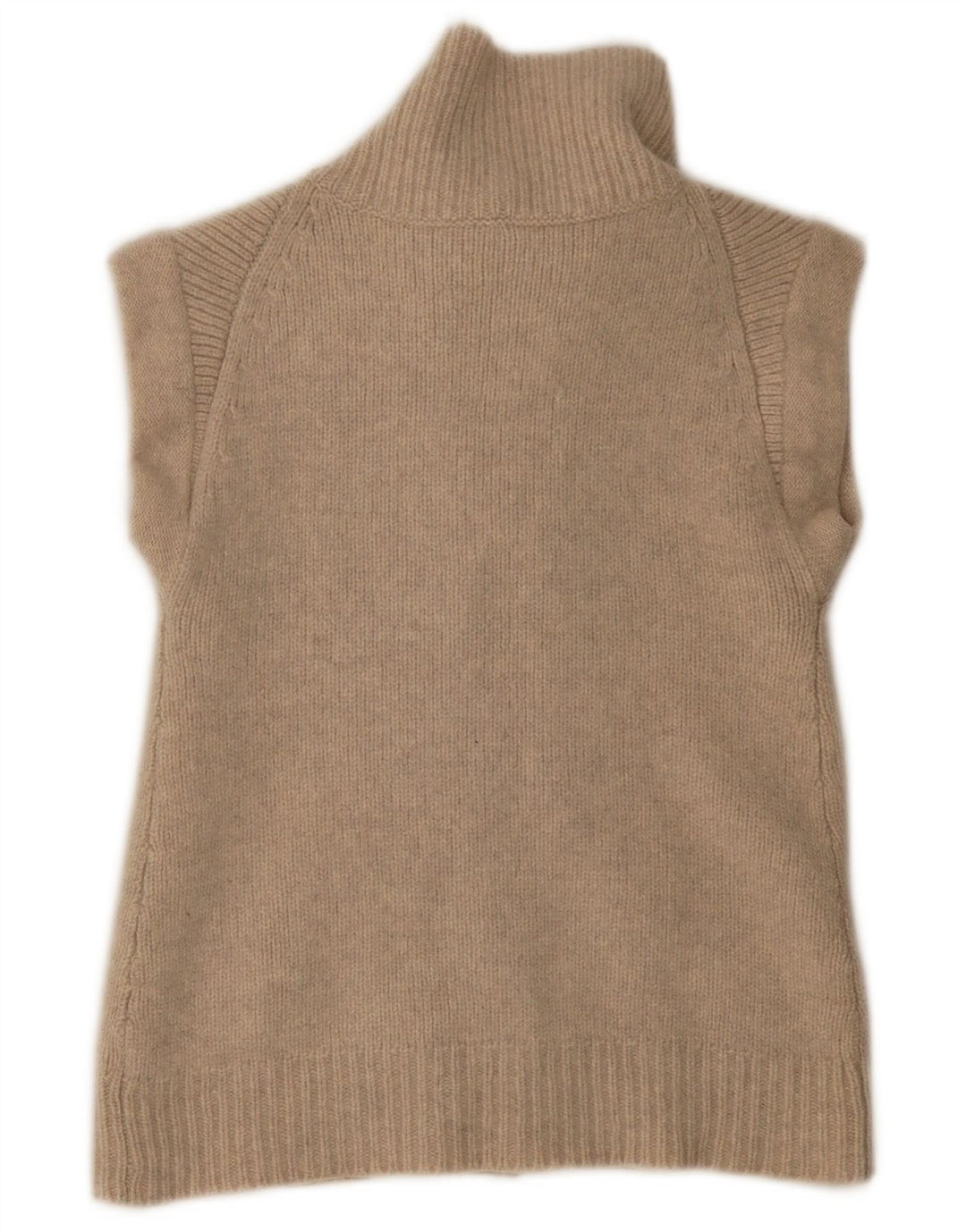 Damski sweter rozpinany Gap bez rękawów, UK 8, mały, beżowy